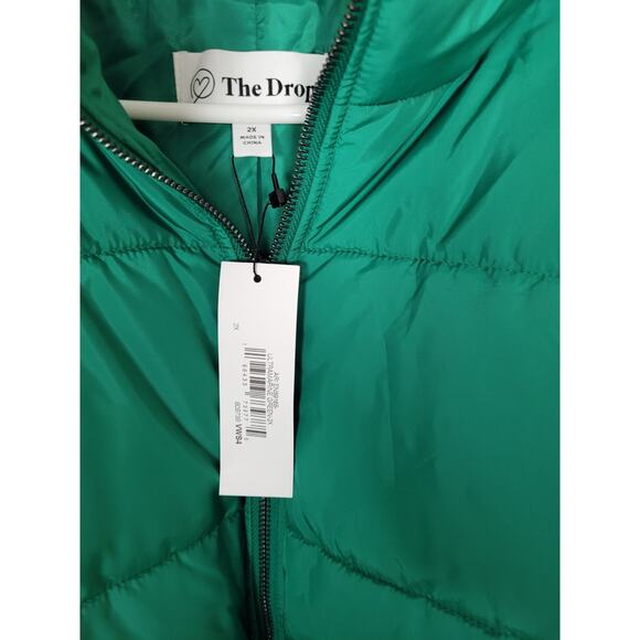 The Drop Women's Ari Cropped Puffer Jacket Size 2X - Picture 5 of 11